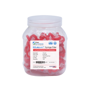 EZlabpure 13mm Syringe Filters – 0.45µm PTFE, Non-Sterile  Foxx Life Sciences | img_1 | Foxx Life Sciences Global | shopfls.com