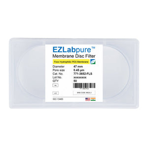 EZLabpure PES Hydrophilic Membrane Disc Filters, Non-Sterile