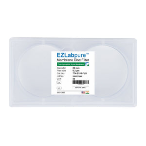 EZLabpure Nylon Hydrophilic Membrane Disc Filters, Non-Sterile