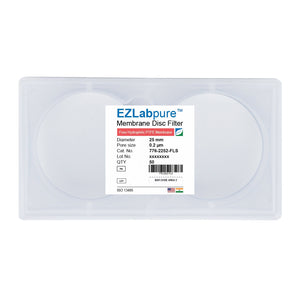 EZLabpure PTFE Hydrophilic Membrane Disc Filters