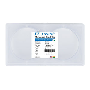 EZLabpure PVDF Hydrophilic Membrane Disc Filters
