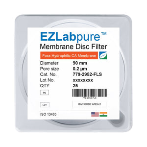 EZLabpure Cellulose Acetate Hydrophilic Membrane Disc Filters