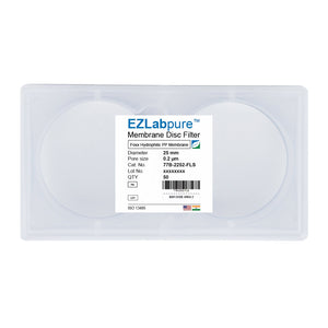 EZLabpure Polypropylene Hydrophilic Membrane Disc Filters