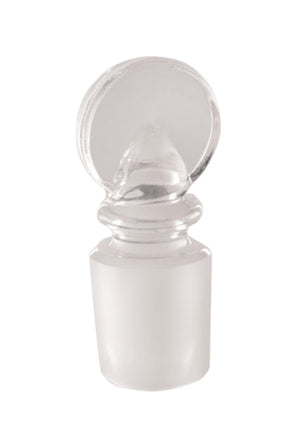 Borosil® Stoppers, Glass, Clear, Pennyhead, Solid, 45/40, CS/20 | img_1 | Foxx Life Sciences Global | shopfls.com