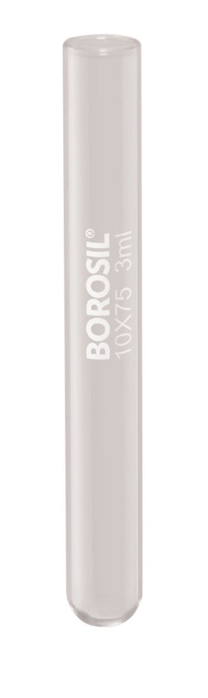 Borosil® Tubes, Test, Reusable, Plain End, 12mL, 16mm x 100mm (OD x H), CS/800 | img_1 | Foxx Life Sciences Global | shopfls.com