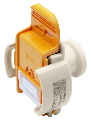 CPC AseptiQuik G 3/4 Inch Sanitary Connector, High Temperature
