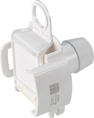 AseptiQuik L Genderless 1" Hose Barb High-Temperature Connector Body