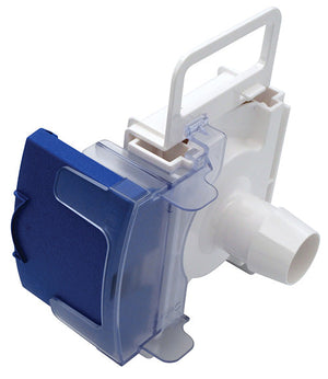 AseptiQuik W Genderless 1" Hose Barb High-Temperature Connector Body