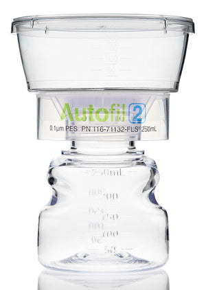 Autofil® 2 Bottle Top Filtration, Full Assembly, 250 mL, 0.10 µm PES Unit, Sterile, 12/cs | img_1 | Foxx Life Sciences Global | shopfls.com