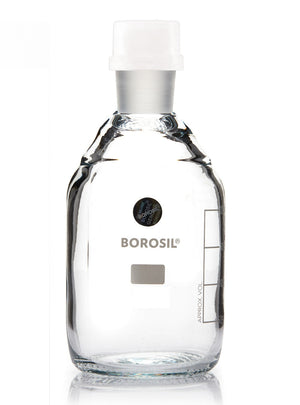 Borosil® BOD Bottle I/C Stopper & Plastic Cap - 300 mL - CS/30 | img_1 | Foxx Life Sciences Global | shopfls.com