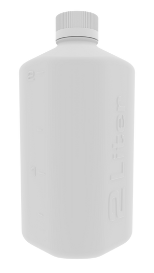 Polypropylene Boston Square Storage Bottle