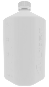 HDPE Boston Square Bottles