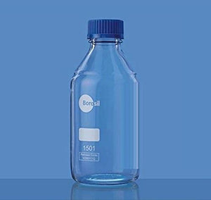 PUREGRIP Reusable Borosilicate Glass Media Bottle