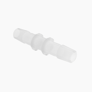3/8" Straight Reducer, Natural Kynar Polyvinylidene Fluoride (PVDF) - 100 | img_1 | Foxx Life Sciences Global | shopfls.com
