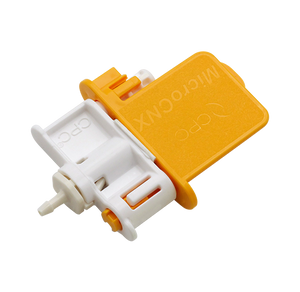 MicroCNX Nano Genderless 1/16 Inch Hose Barb Connector