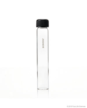 Borosil® Culture Tubes Media Flat Bottom Polypropylene (PP) cap with Liner 50 mL Borosilicate CS/50 | img_1 | Foxx Life Sciences Global | shopfls.com