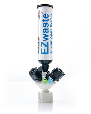 EZWaste® Universal Stackable HPLC 38-430 Cap Assy, Exhaust Filter,  6 X OD Tube 3.mm & 1.6mm 3X Hose Barb 3.2mm & 9.5mm, 3 X OD Tube 12.7mm 1/EA | img_1 | Foxx Life Sciences Global | shopfls.com