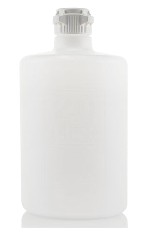 EZBio® Titanium Round Carboy, Polypropylene (PP), 20 Liter, No Spigot, VersaCap® 83B, Non-Sterile, 1/CS | img_1 | Foxx Life Sciences Global | shopfls.com