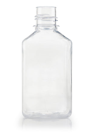 EZBio Titanium Square Bottle, PETG,38-430,500ml, Non Ster,No Cap, 48/CS | img_1 | Foxx Life Sciences Global | shopfls.com