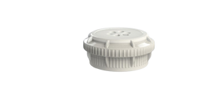 EZBio® GL45 Vented Top with 0.22μm PTFE membrane, White PP for Glass Bottles | img_1 | Foxx Life Sciences Global | shopfls.com