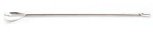 EZBio® Stainless Steel Offset Spoon - 304 SS - Steel Handle - 500mm - 5/PK | img_1 | Foxx Life Sciences Global | shopfls.com