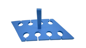 EZBio® pure Floating Rack, 15ml, with Keyhole - 100/CS. Ideal for laboratory research. | img_1 | Foxx Life Sciences Global | shopfls.com