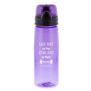 "Gym Rat" - 25oz Water Bottle | img_1 | Foxx Life Sciences Global | shopfls.com
