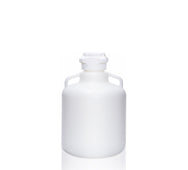EZLabpure™ 10L Round Carboy, HDPE, with Foxx 83B VersaCap®. Lab-grade bottle for bioprocessing and research. | img_1 | Foxx Life Sciences Global | shopfls.com