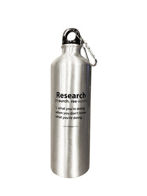 "Research" - 26oz Water Bottle | img_1 | Foxx Life Sciences Global | shopfls.com