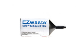 EZwaste® 100 Safety Chemical Exhaust Filter, without Indicator, ¼-28 Thread, 5/CS | img_1 | Foxx Life Sciences Global | shopfls.com
