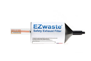 EZwaste® 110 Safety Chemical Exhaust Filter, with Indicator,¼-28 Thread, 25/CS | img_1 | Foxx Life Sciences Global | shopfls.com