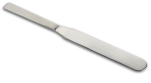 EZBio® Stainless Steel Spatula - 304 SS - Steel Handle - 100mm - 5/PK | img_1 | Foxx Life Sciences Global | shopfls.com