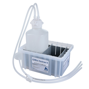 EZBio® Vactrap S™ 2L: Sterile, Autoclavable PP Vacuum Trap. 1/4" ID Tubing, Natural Bin. For bioprocessing & lab use. | img_1 | Foxx Life Sciences Global | shopfls.com