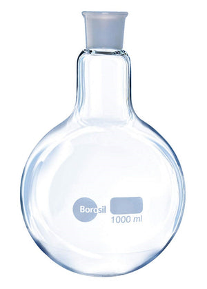 Borosil® Round Bottom Boiling Flasks With Beaded Rim - 1L - CS/20 | img_1 | Foxx Life Sciences Global | shopfls.com