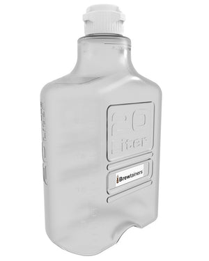 Brewtainers PETG 20L (7 Gal Max) Homebrew Yeast Container with leakproof Tight Sealed 83B Cap | img_1 | Foxx Life Sciences Global | shopfls.com