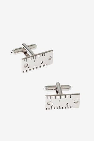 Solid Ruler Cufflinks | img_1 | Foxx Life Sciences Global | shopfls.com