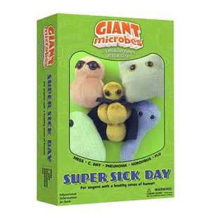 Super Sick Day - GIANTmicrobes® Plush Toy Gift Box | img_1 | Foxx Life Sciences Global | shopfls.com