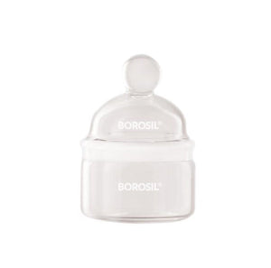 Borosil® Weighing Bottles with Interchangeable Stopper 40 mL CS/10 | img_1 | Foxx Life Sciences Global | shopfls.com